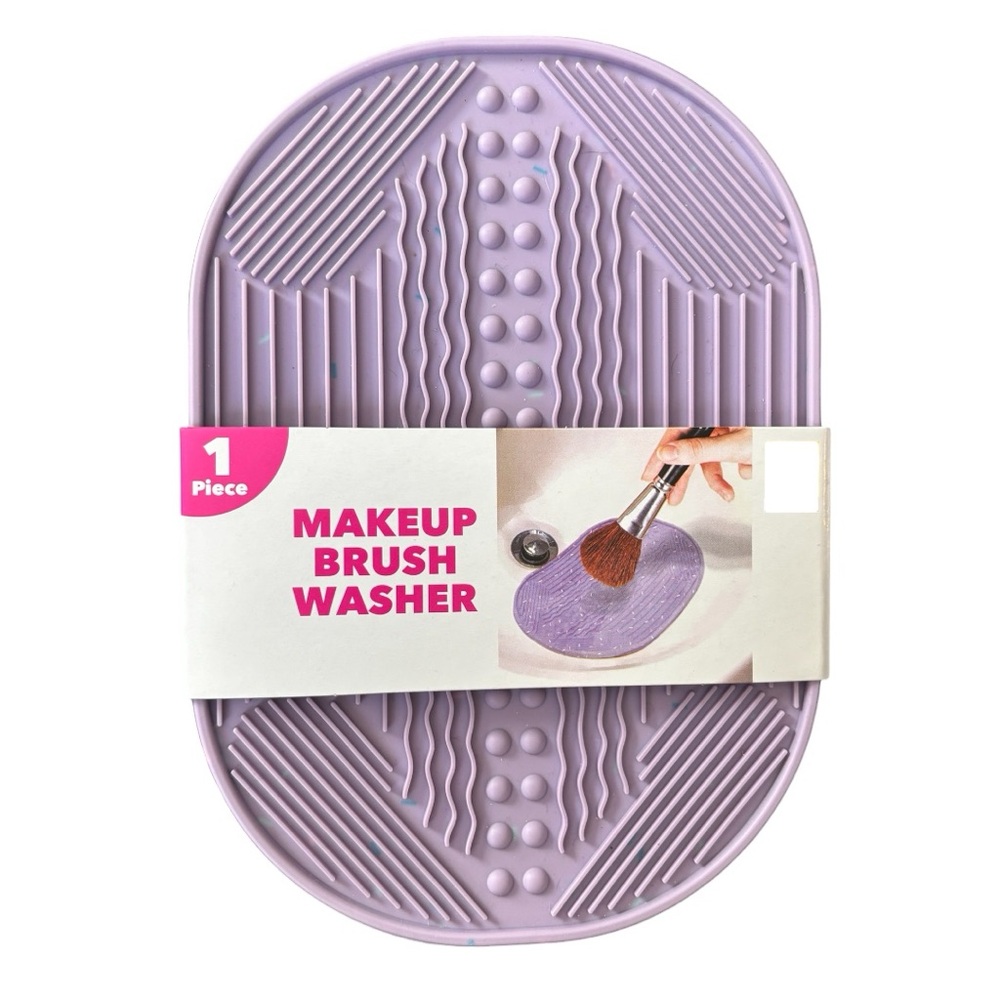 Lavender Makeup Brush Washer Pad